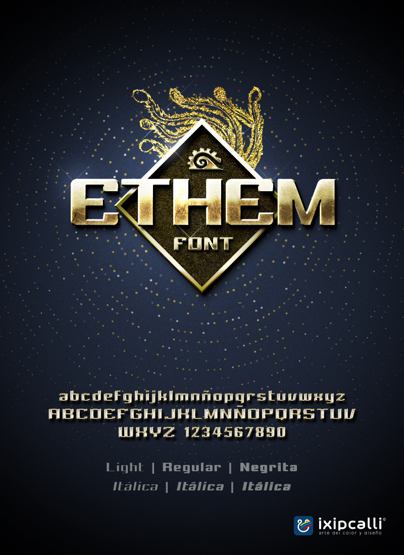 ethem font flyer