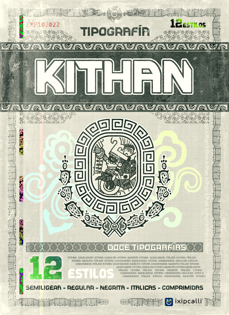 kithan font flyer